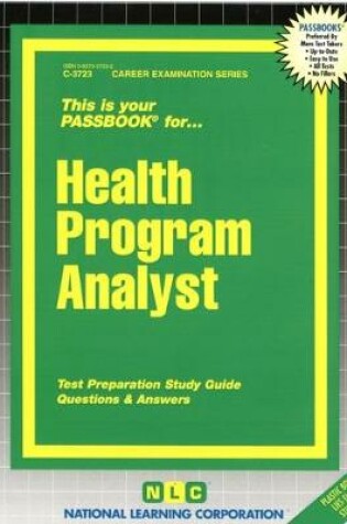 Cover of Health Program Analyst