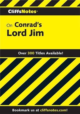 Book cover for Cliffsnotes on Conrad's Lord Jim