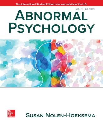 Book cover for ISE Abnormal Psychology