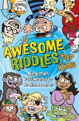 Book cover for Awesome Riddles for Kids