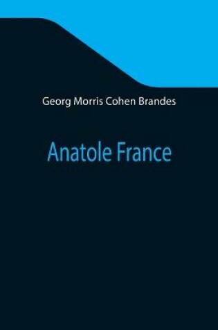 Cover of Anatole France