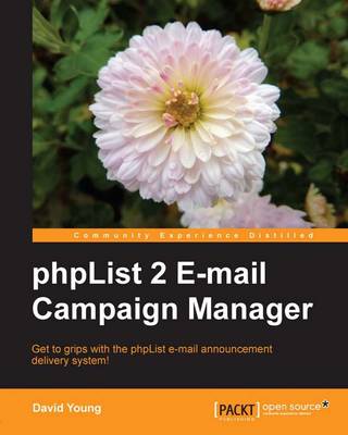 Book cover for PHPList 2 E-mail Campaign Manager