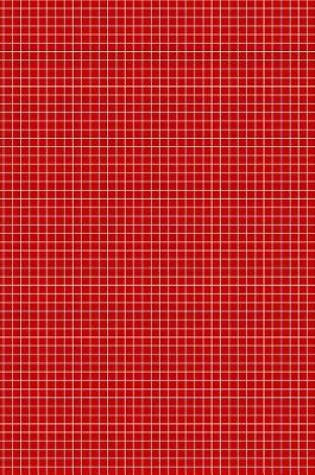 Cover of Graph Paper Notebook - Quad Rule - 8.5 X 11 - Red 101