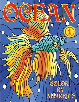 Book cover for Ocean 1 Color by Numbers