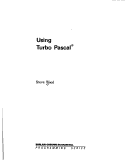 Book cover for Using Turbo PASCAL
