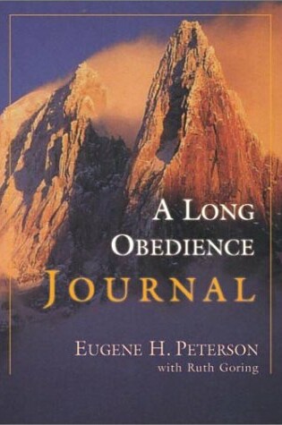 Cover of A Long Obedience Journal
