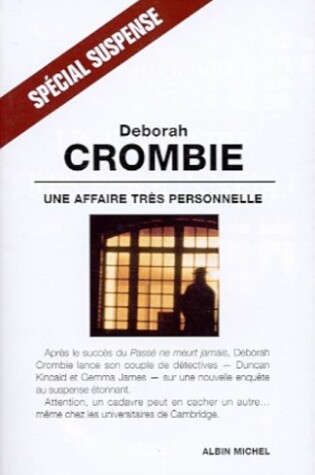 Cover of Affaire Tres Personnelle (Une)