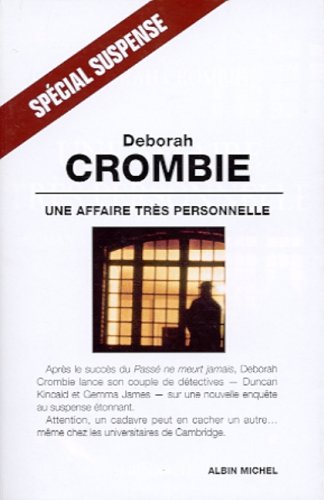 Book cover for Affaire Tres Personnelle (Une)