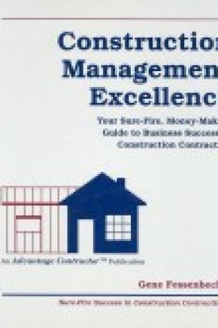 Cover of Construction Management Excellence