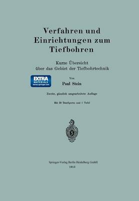 Book cover for Verfahren Und Einrichtungen Zum Tiefbohren