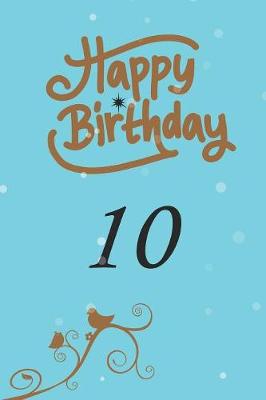 Book cover for Happy birthday 10