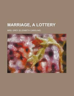 Book cover for Marriage, a Lottery