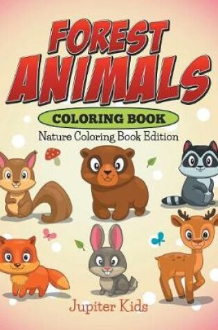 Cover of Forest Animals Coloring Book