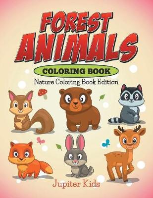 Book cover for Forest Animals Coloring Book