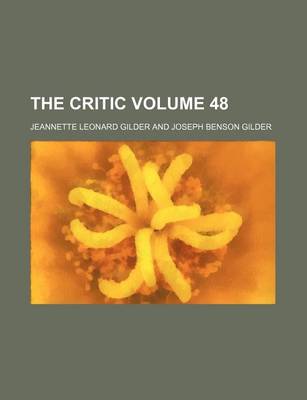 Book cover for The Critic Volume 48