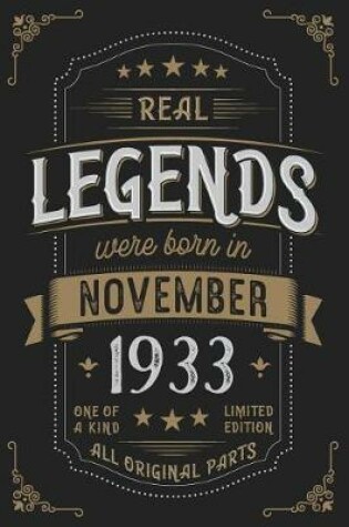 Cover of Real Legends were born in November 1933