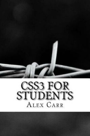 Cover of Css3 for Students