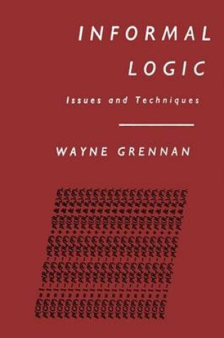 Cover of Informal Logic