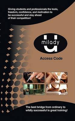 Book cover for Milady U: Single User Access Code (Printed Version)