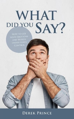 Book cover for What did you say