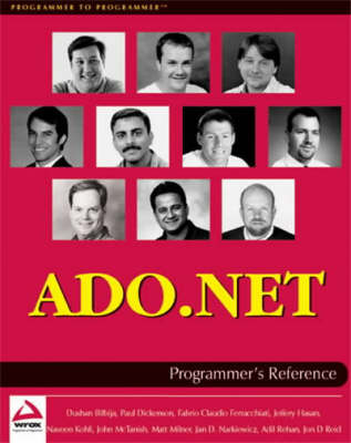 Book cover for ADO.NET Programmers Reference