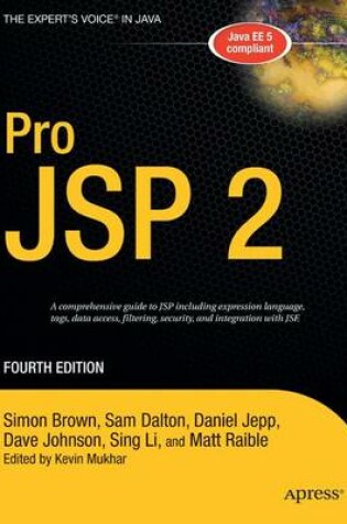 Cover of Pro JSP 2