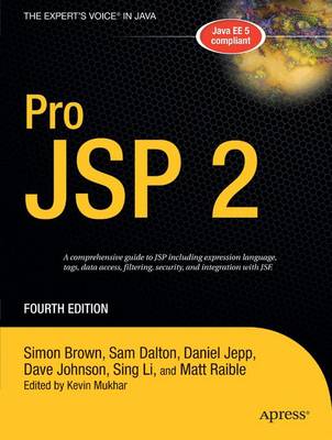 Book cover for Pro JSP 2