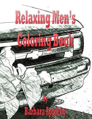 Book cover for Relaxing Men's Coloring Book