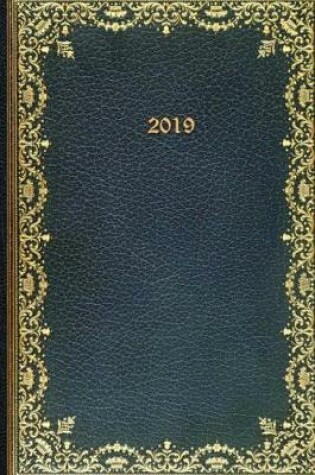 Cover of Golden Teal 2019 Planner Diary