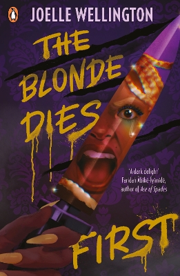 Book cover for The Blonde Dies First