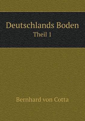 Book cover for Deutschlands Boden Theil 1