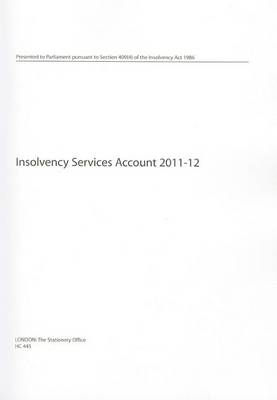 Cover of Insolvency services account 2011-12