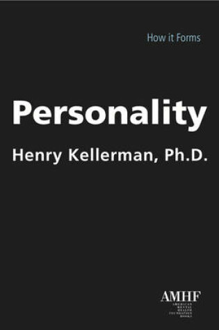 Cover of Personality