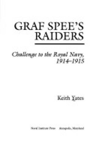 Cover of Graf Spee's Raiders