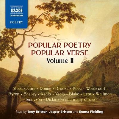 Book cover for Popular Poetry, Popular Verse - Volume II