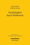 Book cover for Nachhaltigkeit durch Wettbewerb