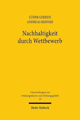 Book cover for Nachhaltigkeit durch Wettbewerb