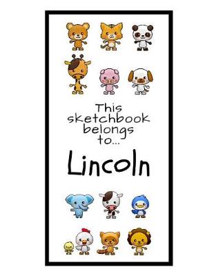 Book cover for Lincoln Sketchbook