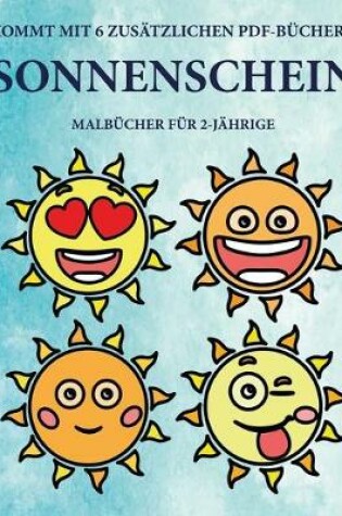 Cover of Malbücher für 2-Jährige (Sonnenschein)