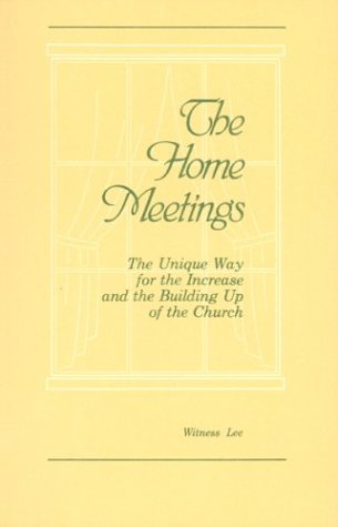 Book cover for The Home Meetings