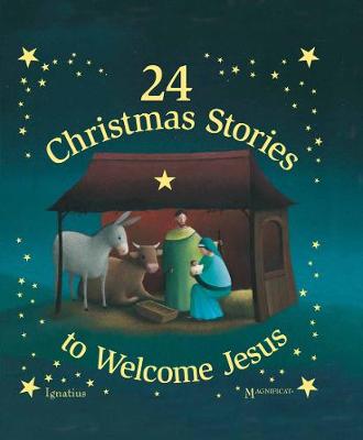 Book cover for 24 Christmas Stories to Welcome Jesus