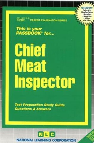 Cover of Chief Meat Inspector