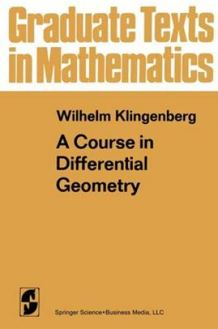 Cover of A Course in Differential Geometry