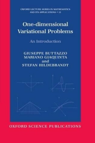 Cover of One-dimensional Variational Problems