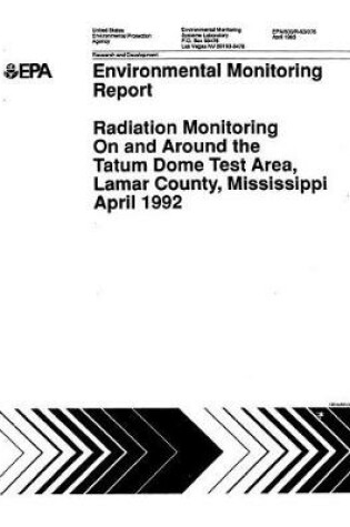 Cover of Environmental Monitoring Report