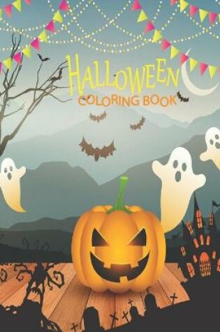 Cover of Halloween Coloring Book