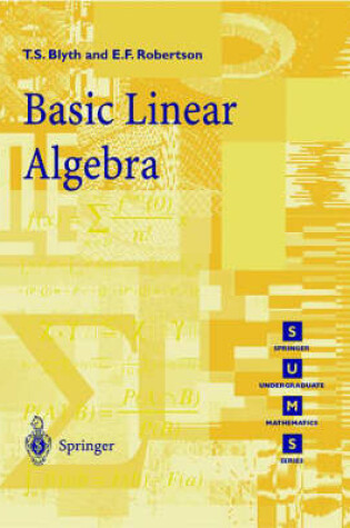 Cover of Basic Linear Algebra