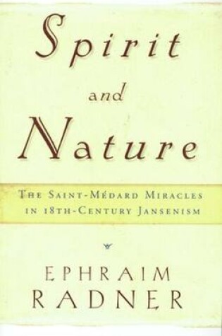 Cover of Spirit and Nature