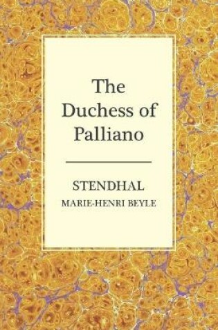 Cover of The Duchess of Palliano