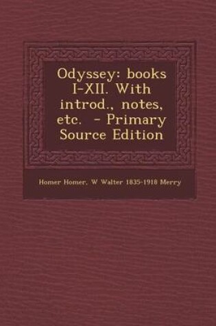 Cover of Odyssey